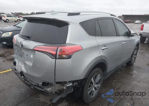 2018 Toyota Rav4 Xle z USA, uszkodzony, nr VIN 2T3WFREV7JW424161